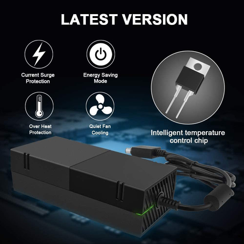 Imagen 6 de 8 de Fuente De Alimentación Para Xbox One, Cable De Ladrillo Adap