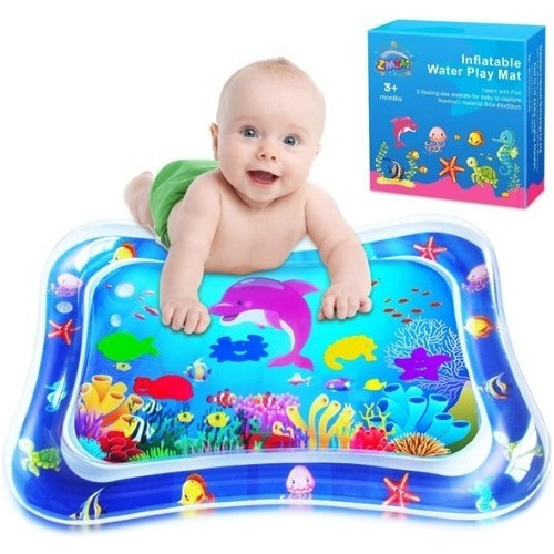 Tapete Colchoneta De Agua Inflable Bebes Estimulación Niños