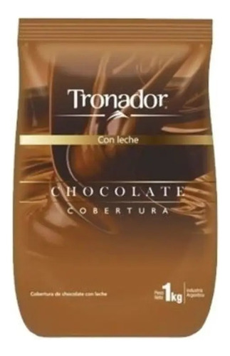 Chocolate Cobertura Tronador Con Leche En Pins X 1kg