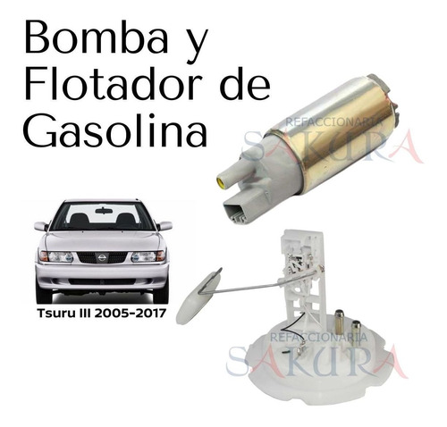 Kit De Bomba Y Flotador Gasolina Tsuru 3 2015 Original