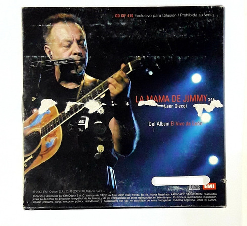 Cd  La Mama De Jimmy Leon Gieco Promo Oka  (Reacondicionado)