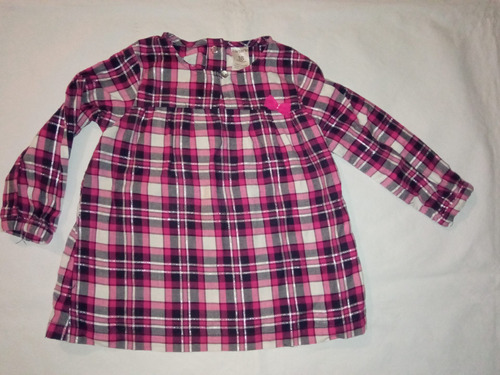 Vestido Blusa Camisa De Beba 18 Meses Carters 