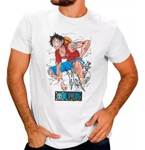 Comprar Polo Monkey D Luffy Polo One Piece Anime Polo Sublimado