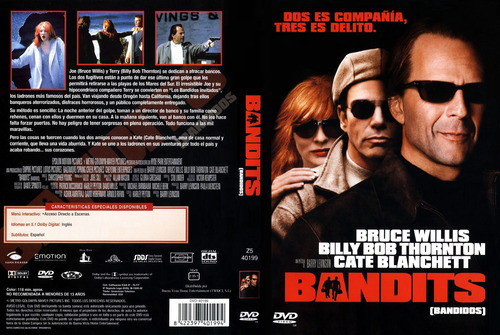 Bandidos ( Vida Bandida) Bruce Willis - Dvd
