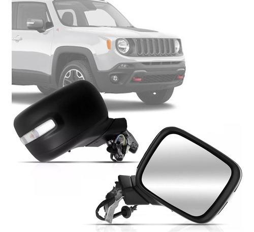 Par Retrovisor Jeep Renegade 2015 2016 2017 2018 Retrátil