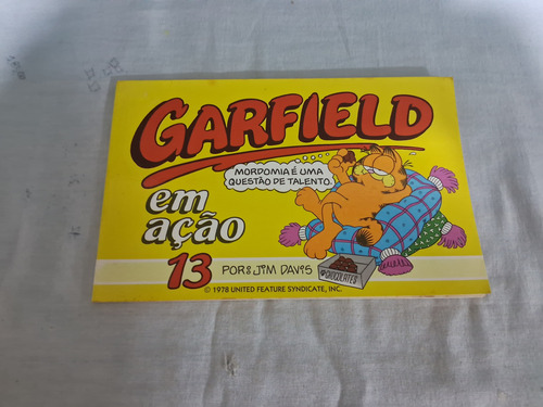 Gibi Garfield Em Ação 2ª Serie Nº 13 Ano 1989 Ed Salamandra (Usado)