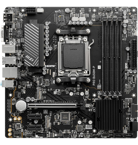 Placa Base Msi Pro B650m-p