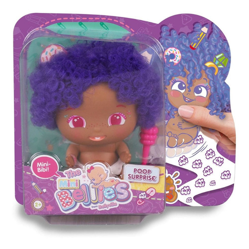 Imagen 2 de 3 de Muñeca Mini Bibi Popo Sorpresa The Bellies.