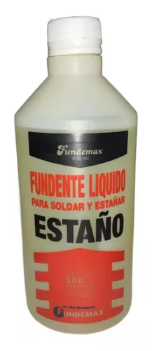 Decapante Fundemax liquido para estañar x 500 cc. - Paimun Industrial SA