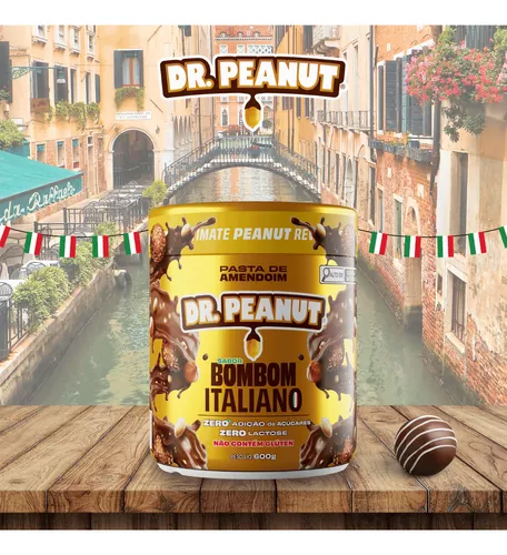 Pasta De Amendoim Bombom Italiano 600g - Dr. Peanut