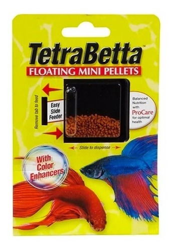 Alimento Tetra Betta Mini Pellets 4,5 Gr Peces Acuario