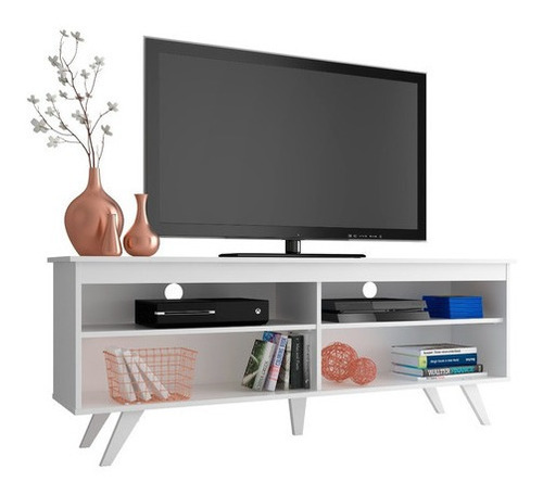 Rack Para Tv Con Estantes Modular Led Lcd Mesa Living Udine