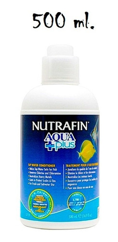 Acondicionador De Agua Para Acuario Nutrafin Aquaplus 500 Ml