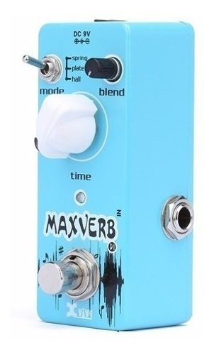 Pedal Efecto Reverb Camara Xvive Maxverb D1 Guitarra Cuota