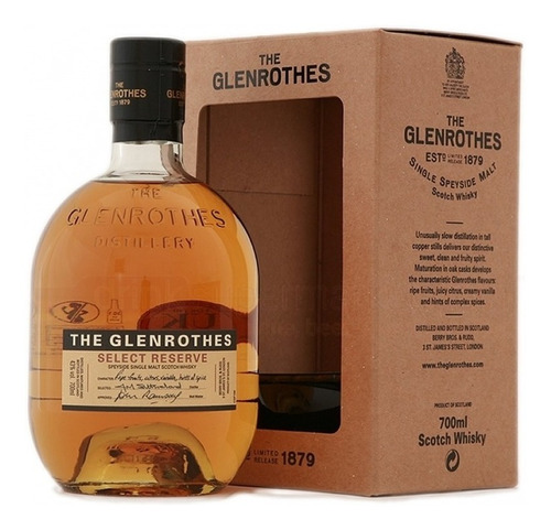 Whisky The Glenrothes Robur Reserve 1000ml En Estuche