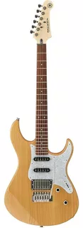 Guitarra eléctrica Yamaha Serie 600 PAC612VIIX de aliso yellow natural satin poliuretano satinado con diapasón de palo de rosa