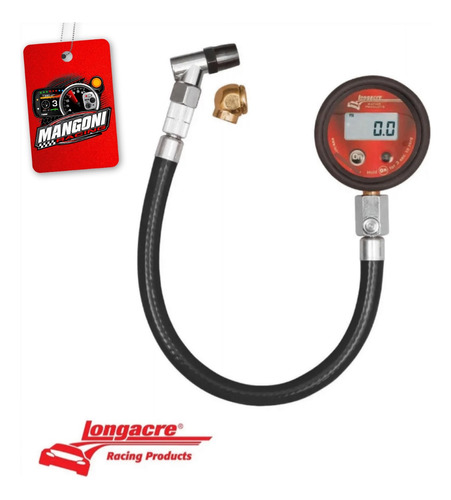 Calibrador De Pressão De Pneus Digital 0-60 Psi / Longacre