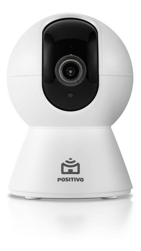 Câmera De Vídeo Segurança Positivo Smart Bot Wi-fi 360° 2ª Geração Casa Inteligente| Branco Branco