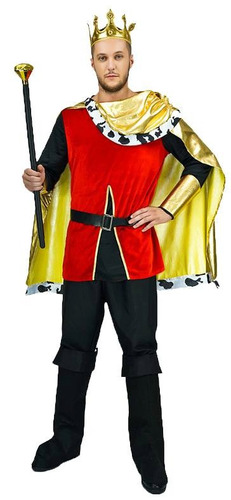 Disfraz Rey Príncipe Hombre Talla Única Halloween  Cc989
