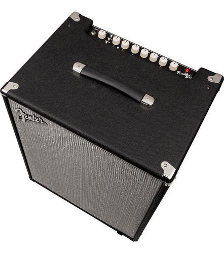 Amplificador P/ Contra Baixo Fender Rumble 500 V3 120v Cor Preto/prata