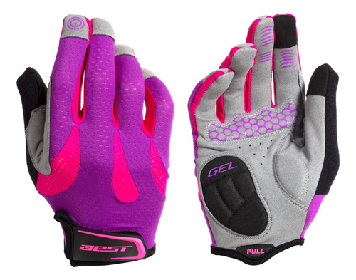 Guantes De Ciclismo Best Largo Mujer