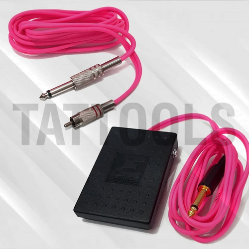 Kit Tattoo Rotativa Eclipse Máquina Tatuagem Rosa Completo