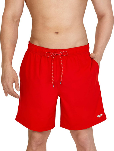 Men's Swim Trunk Mid Length Redondo Solid