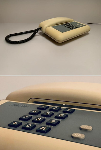 Teléfono Fijo Italtel Telecom Beige (Usado)