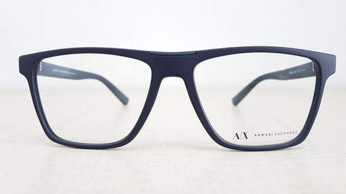 Armação Oculos Grau Armani Exchange Ax3055 8273 55 Azul | Parcelamento sem  juros