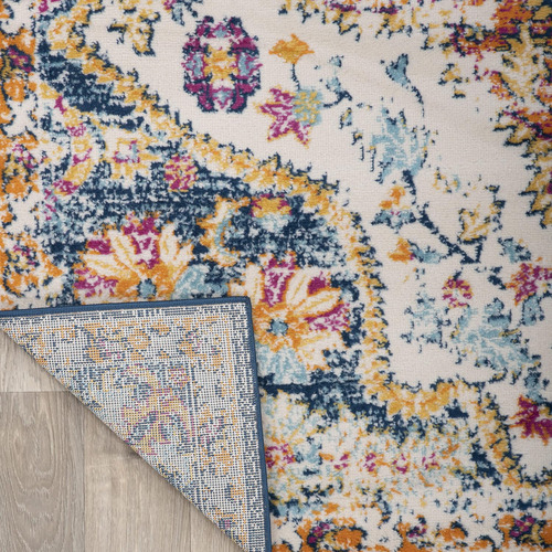 Alfombra Vintage Bohemia 80 X 120 Cm Multicolor