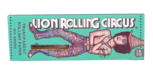 Sedas Celulosa Lion Rolling Circus King Size - Modo Cultivo