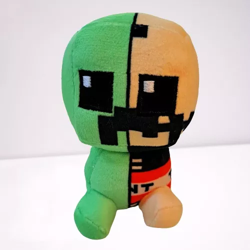 Boneco Creeper De Pelúcia Brinquedo Geek Jogo Minecraft !!!!