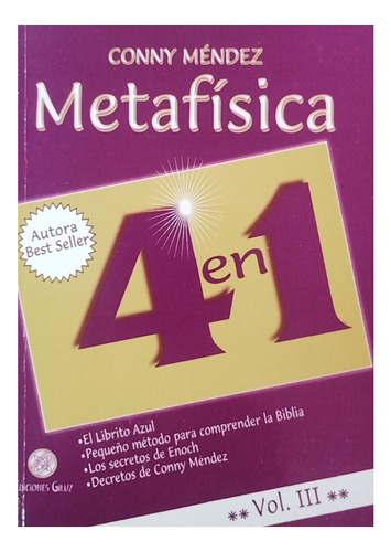 Metafísica 4 En 1 Volumen 3