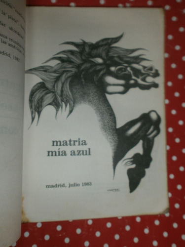 Asesinaciones - Matria Mía Azul - Comparancias Julio Huasi (Usado)