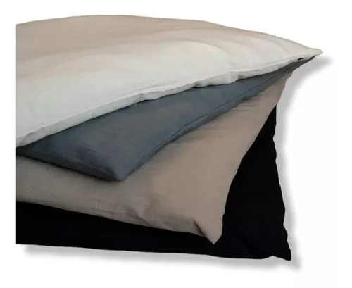 2 Almohadas Con Trigo Sarraceno 60 X 40 Cm Zafurelax