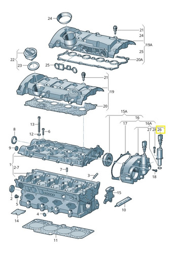 Valvula Selenoide Seat Toledo Altea 2.0 Tfi 2004-2009