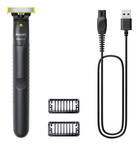 Oneblade Philips Qp1424/10 Cor Cinza-chumbo e Verde-limão