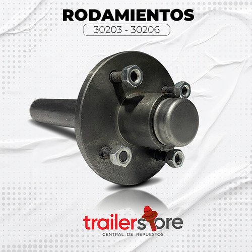 Punta De Eje P/ Trailers - Acoplados (centro Taunus) 300 Kg