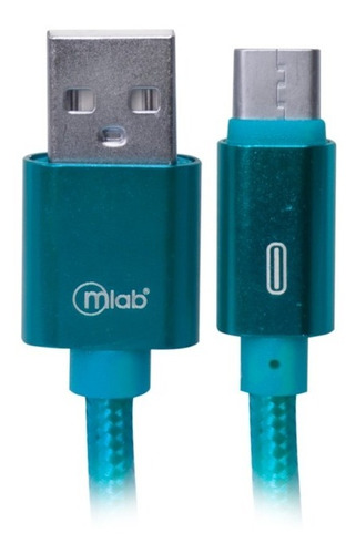 Mlab Cable Usb 3.1 Tipo C Blue