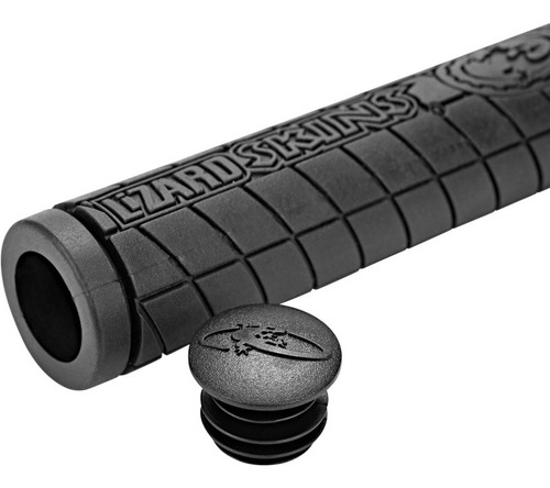 Imagen 2 de 4 de Puños Grips Para Bicicleta Mtb, Lizard Skins Logo Black!!!