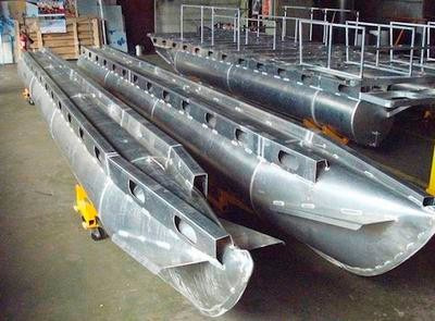 Flutuante Lancha Balsa Aluminio Naval Qualquer Finalidade