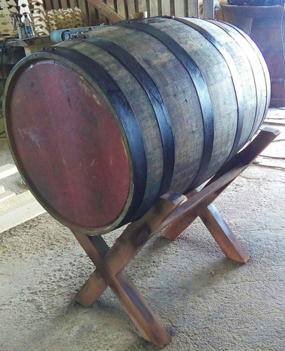 Barril/tonel 200 Lts Carvalho Completo (Usado)