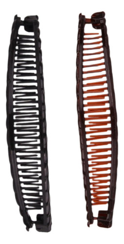 . 2 Pinzas For El Pelo Con Forma De Plátano Para, Pasadores