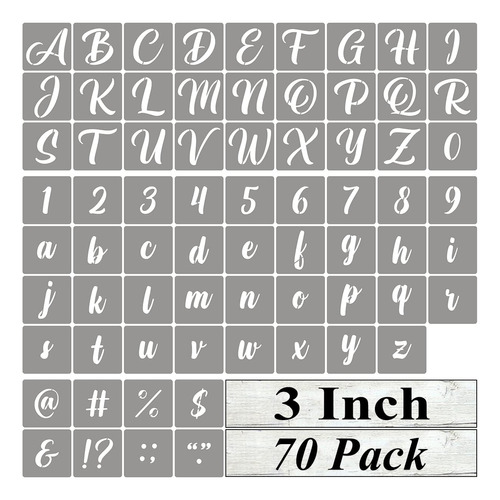 Plantilla Letra Alfabeto 3  Para Pintar 70 Numero Letrero