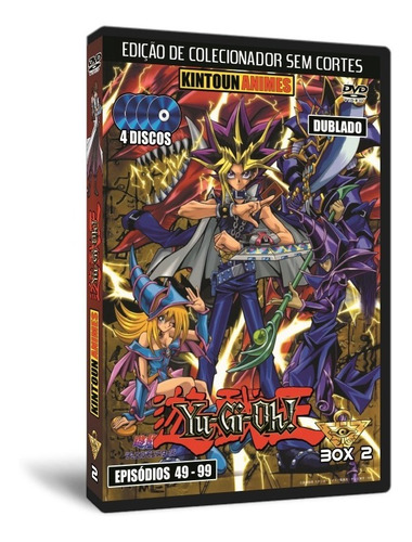 Imagem 3 de 8 de Yu-gi-oh! Série Completa E Dublada Em Dvd + 2 Filmes + Ova