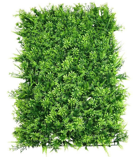 Kit 5 Placa Verde 40x60 Jardim Vertical Artificial Estrela