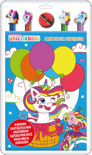 Prancheta Divertida Floresta Encantada - Unicórnio