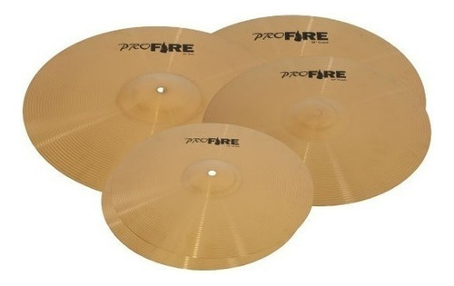 Kit De Pratos Alloy Plus Profire 14,16,18 E 20 P/bateria