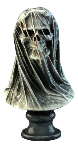 Nueva Estatua De Calavera De Muerte, Adorno Artesanal De Res