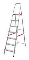 Comprar Escalera Aluminio Tijera 7 Escalones Botafogo Plegable 120kg